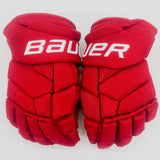 New Bauer Supreme MACH Hockey Gloves-14"-Single Layer Palms-Custom Supreme Cuff-No Inserts