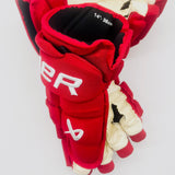 New Bauer Supreme MACH Hockey Gloves-14"-Single Layer Palms-Custom Supreme Cuff-No Inserts