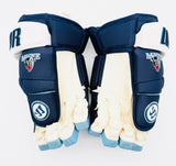 New U of Maine Warrior Alpha DX Hockey Gloves-15"-Single Layer Palms