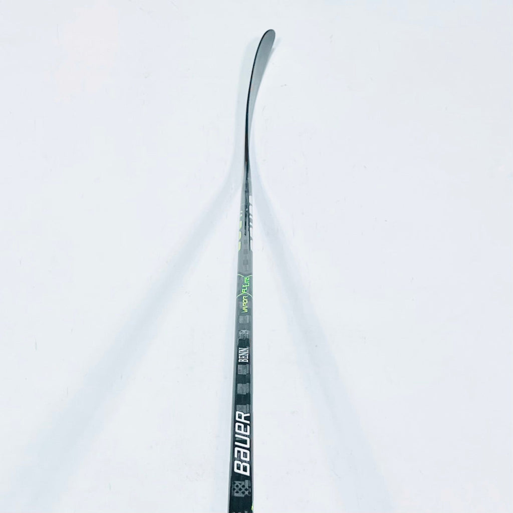 New Jamie Benn Custom Gold Bauer Vapor Flylite (O33 Build) Hockey Stick-LH-P90T (Sand Paper Finish)-95 Flex-Grip