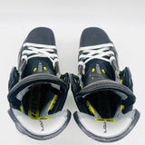 New Bauer Vapor Hyperlite 2 Hockey Skates-R: 10 3/4 L:10 1/2 C/A (Rough Fit #1 Equivalent) -288-LS Fly TI