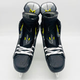 New Bauer Vapor Hyperlite 2 Hockey Skates-R: 10 3/4 L:10 1/2 C/A (Rough Fit #1 Equivalent) -288-LS Fly TI