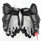 New Pro Stock CCM HG97PP Hockey Gloves-15"-Grey Palms