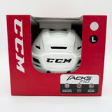 New NHL Pro Stock CCM Tacks 710 Hockey Helmet-Large-White