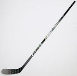 New Custom Black CCM Tacks XF Pro (Trigger 9 Pro Build)-RH-85-LAINE Pro Curve-Grip W/ Bubble Texture