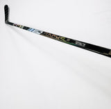 New Custom Black CCM Tacks XF Pro (Trigger 9 Pro Build)-RH-85-LAINE Pro Curve-Grip W/ Bubble Texture