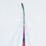 New Custom Red Bauer Supreme Ultrasonic (2S Pro Build) Hockey Stick-RH-87-Modified P28-Grip
