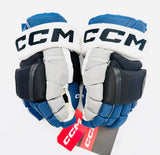 New Tampa Bay Lightning CCM HG12 Hockey Gloves-13"-Single Layer Palms-Floating Cuff