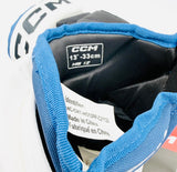 New Tampa Bay Lightning CCM HG12 Hockey Gloves-13"-Single Layer Palms-Floating Cuff