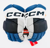 New Tampa Bay Lightning CCM JetSpeed FT1 Hockey Gloves-13"-Single Layer Palms