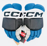 New Tampa Bay Lightning CCM Tacks XF Pro Hockey Gloves-14"-Single Layer Palms