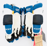 New Tampa Bay Lightning CCM Tacks XF Pro Hockey Gloves-14"-Single Layer Palms