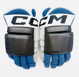 New Tampa Bay Lightning CCM HG97 Hockey Gloves-14"-Single Layer Palms W/ Shot Blockers