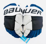 New Tampa Bay Lightning Bauer Vapor HyperLite Hockey Gloves-14"-Single Layer Palms-Modified Short Cuff