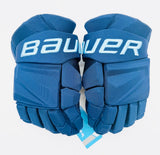 New Tampa Bay Lightning Bauer Vapor HyperLite Hockey Gloves-14"-Single Layer Palms