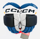 New Tampa Bay Lightning CCM JetSpeed FT1 Hockey Gloves-14"-Single Layer Palms