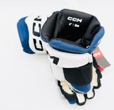 New Tampa Bay Lightning CCM JetSpeed FT1 Hockey Gloves-14"-Single Layer Palms