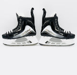 New Custom White CCM JetSpeed FT8 Pro Hockey Skates-7 3/4 D/A-280-Custom White Tongues-LS Pulse Ti-No Insoles