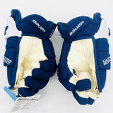 New Toronto Maple Leafs Bauer Supreme Ultrasonic Hockey Gloves-14"-Single Layer Palms
