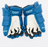 Near New Tampa Bay Lightning CCM HGTKPP Hockey Gloves-15"-Single Layer Palms