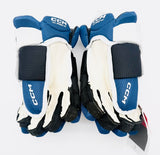 New Tampa Bay Lightning Reverse Retro CCM JetSpeed FT8 Pro Hockey Gloves-14"-Single Layer Palms