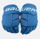 New Tampa Bay Lightning Bauer Supreme Mach Hockey Gloves-15"-Single Layer Palms