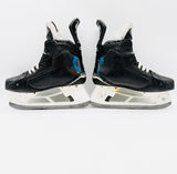 Custom Blue Bauer Supreme Shadow Hockey Skates-8 D/A-272-FlyTi-No Insoles