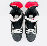 Custom Red CCM JetSpeed FT4 Pro Hockey Skates-8.5 D/A-271-Black StepSteel-Reload Runner-No Insoles