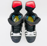 Custom Red CCM JetSpeed FT6 Pro Hockey Skates-8 D/A-271-XS Runner W/ Black StepSteel
