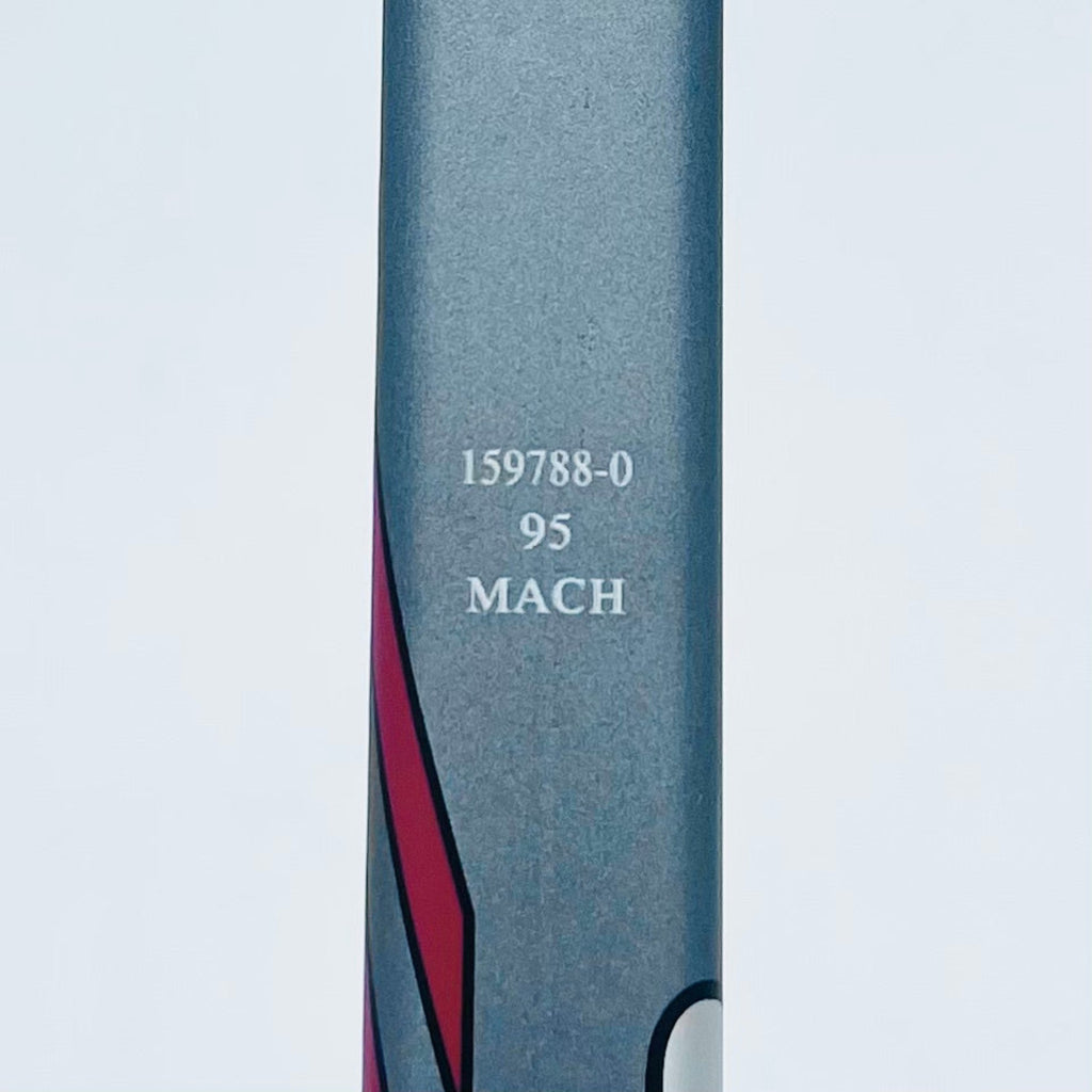 New Custom Red/Silver  Bauer Supreme MACH Goalie Hockey Stick-Regular-P31-Shaft 30" & Paddle 27.5" (As Measured)