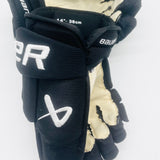 Bauer Vapor Hyperlite Hockey Gloves-14"-Single Layer Palms-Custom Short Cuff-Poron Inserts