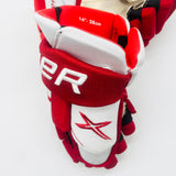 Boston University Bauer Vapor 2X Pro Hockey Gloves-14"