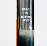 New Custom Orange Bauer Vapor HyperLite-LH-65-P14-Grip-Intermediate