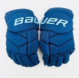 New Tampa Bay Lightning Bauer Supreme Mach Hockey Gloves-15"-Single Layer Palms