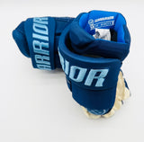 New Tampa Bay Lightning Warrior Covert QR6 Pro Hockey Gloves-13"-Grey Overlay