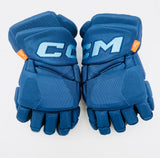 Custom Tampa Bay Lightning CCM JetSpeed FT1 Hockey Gloves-14"-Single Layer Palms