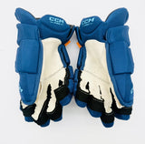 Custom Tampa Bay Lightning CCM JetSpeed FT1 Hockey Gloves-14"-Single Layer Palms