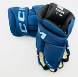 Custom Tampa Bay Lightning CCM JetSpeed FT1 Hockey Gloves-14"-Single Layer Palms