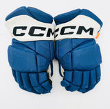 Custom Tampa Bay Lightning CCM JetSpeed FT1 Hockey Gloves-14"-Single Layer Palms
