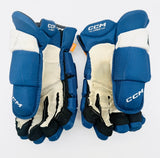 Custom Tampa Bay Lightning CCM JetSpeed FT1 Hockey Gloves-14"-Single Layer Palms
