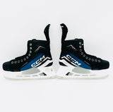 New Custom Blue CCM JetSpeed FT6 Pro Hockey Skates-7.5 D/A-280-LS2-No Tongues