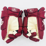 New Arizona Coyotes Bauer Vapor Hyperlite Hockey Gloves-13"-Single Layer Palms-Poron Inserts