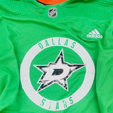 New Dallas Stars MIC Adidas Practice Hockey Jersey-Green-58
