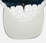 Navy/Powder Blue Rope SIG Hockey Golf Snapback-Navy SIG Hockey Logo