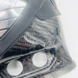 Custom White & Black True Custom Pro Goalie Skates-10 D/A-Shift DLC Black Steel