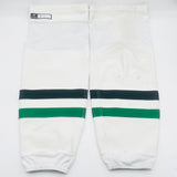 Dallas Stars Pro Stock FANATICS Game Socks-Kevlar Backing-Large-White