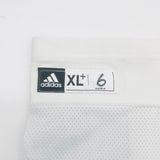 Dallas Stars Pro Stock Adidas Game Socks-Kevlar Backing-XL+-White