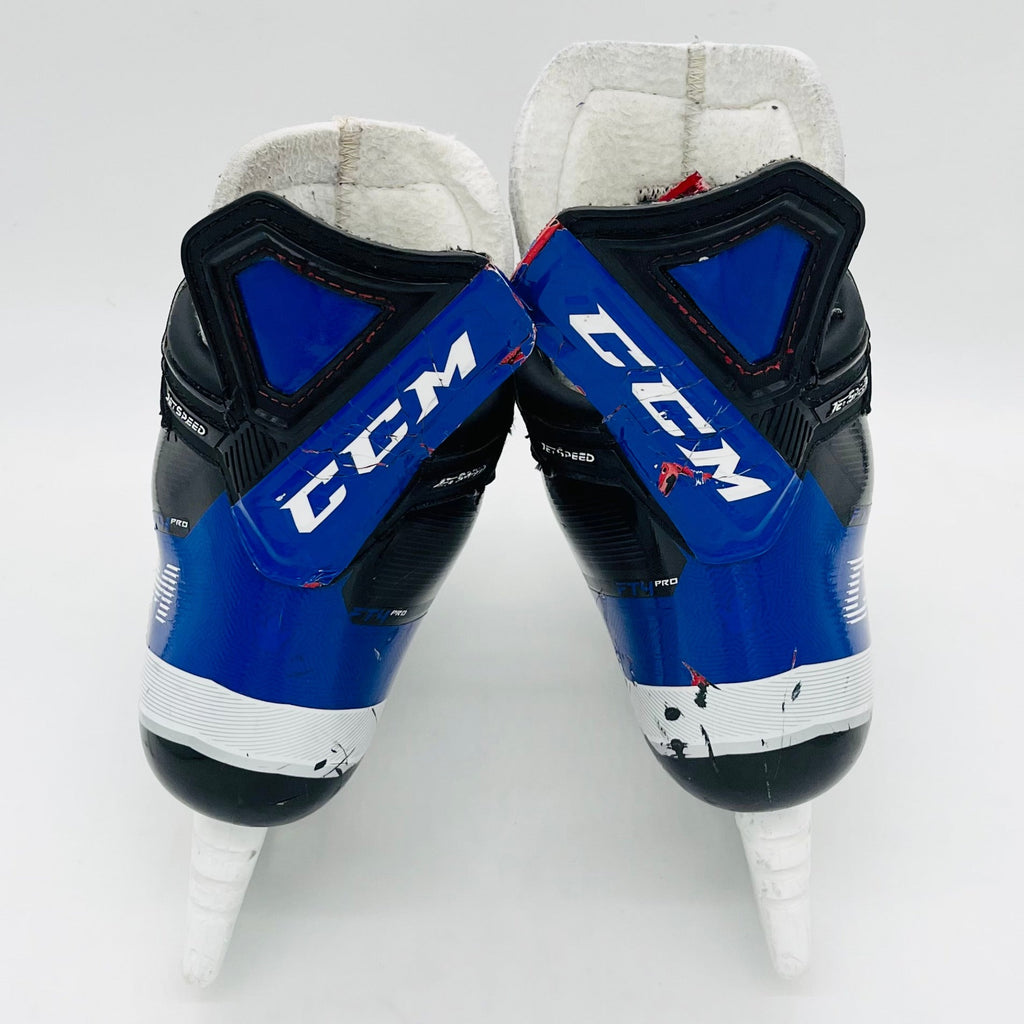Custom Blue CCM Jetspeed FT4 Pro Hockey Skates- 8 1/2 D/A-280