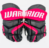New New Jersey Devils  Warrior Covert QRE PRO Team Hockey Gloves-13"-Grey Palms-Floating Cuffs