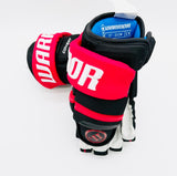New New Jersey Devils  Warrior Covert QRE PRO Team Hockey Gloves-13"-Grey Palms-Floating Cuffs